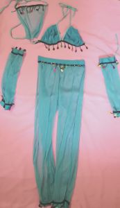 Kids Costumes to Hire - Arabian Belly Dancer Jasmine - GIRL